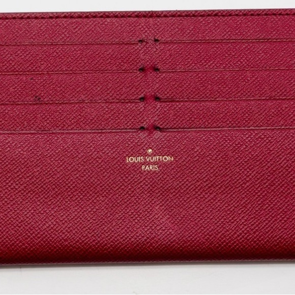 Louis Vuitton Brown and Red Monogram Wallet Set - Picture 9 of 9